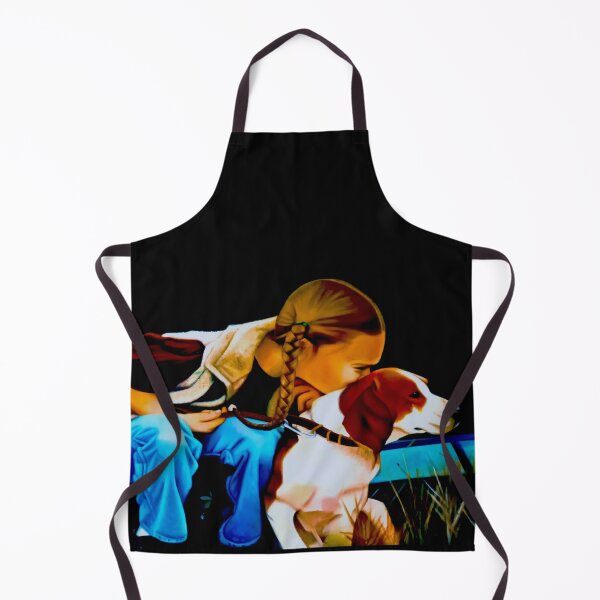 Item preview, A Girl And Her Dog - Colombian Art designed and sold by alabca.
