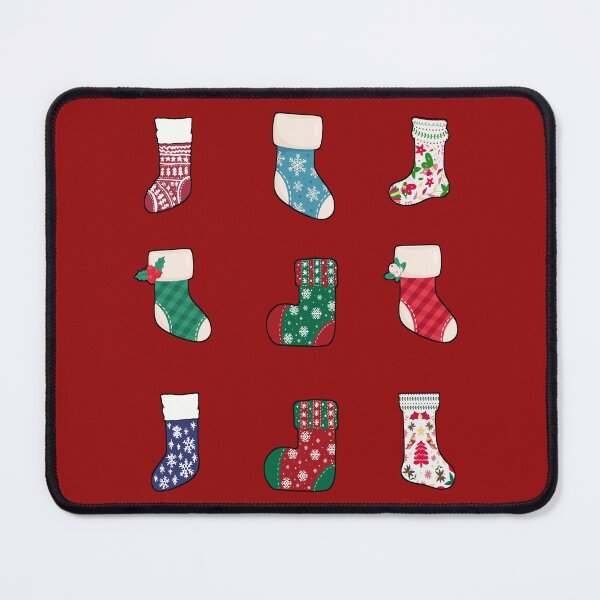 Item preview, Christmas Stockings Stickers designed and sold by SYNTASTIC.
