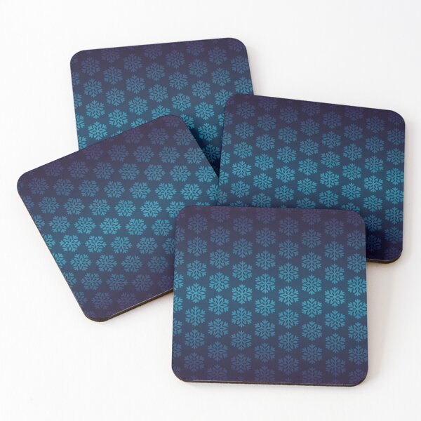 Item preview, Snowflakes pattern - Blue designed and sold by CyrielleShop.