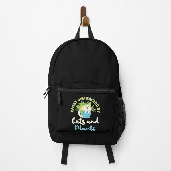 Item preview, Easily Distracted by Cats and Plants designed and sold by jaygo.