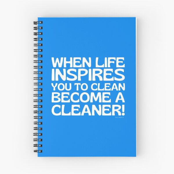 Item preview, When Life Inspires You to Clean Become a Cleaner Janitor Fun designed and sold by SavvyCleaner.
