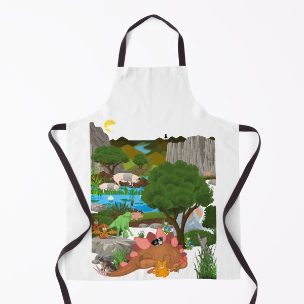 Item preview, Endowed Beauty Dino Cera Good This Kid Likes Dinosaurs Pigs And Cats Retro designed and sold by BulldogRodrigue.