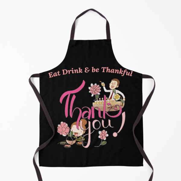 Item preview, Eat Drink and be Thankful designed and sold by Marwad Haveli.