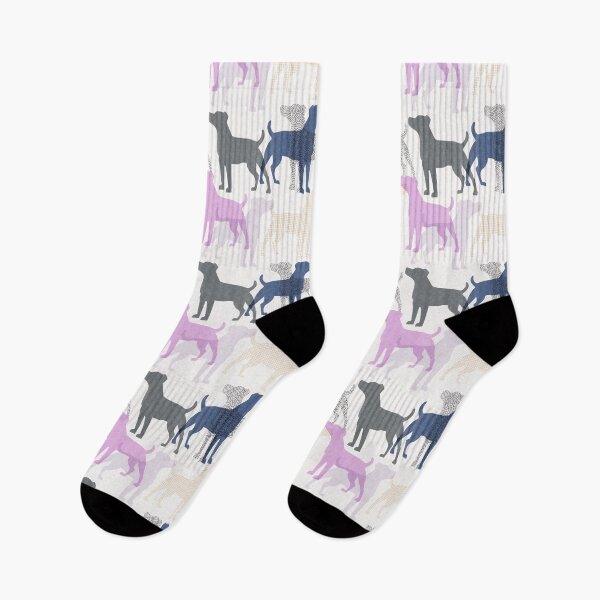 Item preview, Jack Russell Silhouette - White and Grey Animal Dog Pattern designed and sold by TheRainbowRoom.