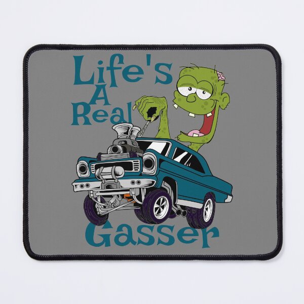 Item preview, Hot Rod Gasser Cartoon Outlaw Drag Racing Blown Street Car designed and sold by CharJens.