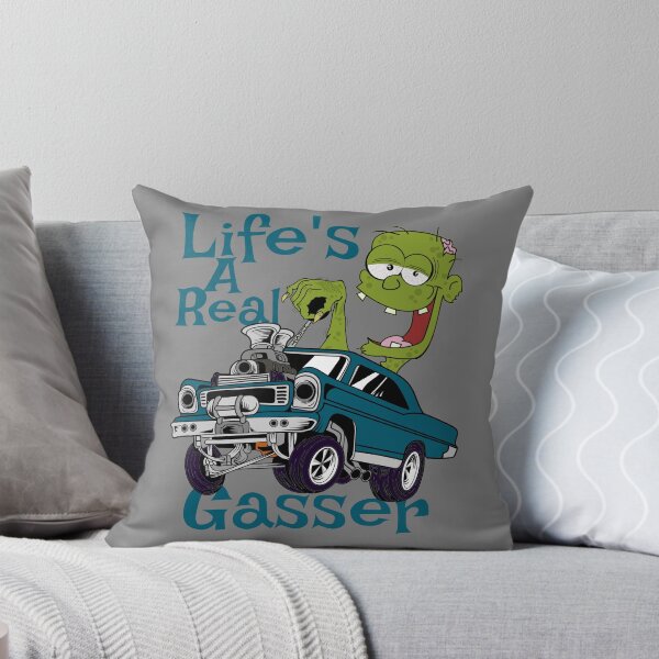 Item preview, Hot Rod Gasser Cartoon Outlaw Drag Racing Blown Street Car designed and sold by CharJens.