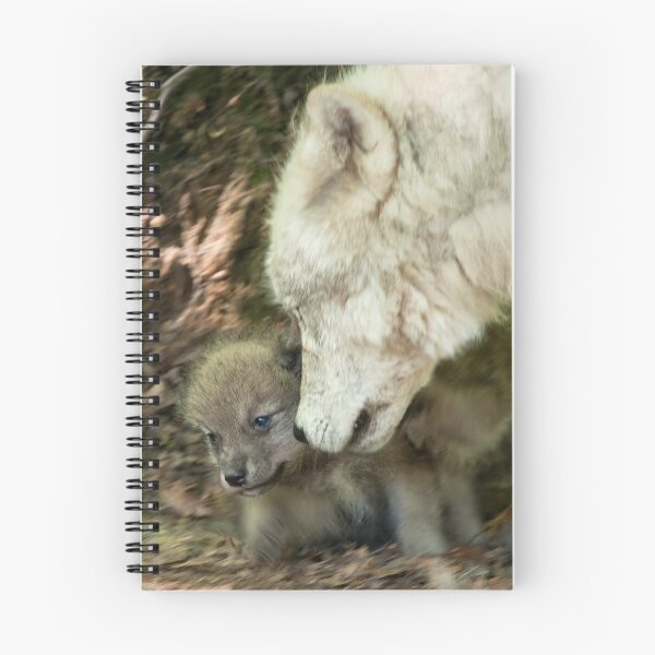 Item preview, Arctic Wolf And Pups designed and sold by WolvesOnly.