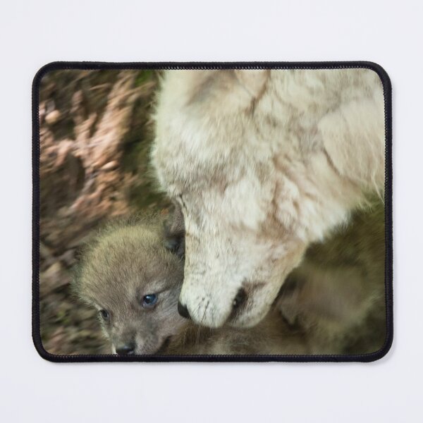 Item preview, Arctic Wolf And Pups designed and sold by WolvesOnly.