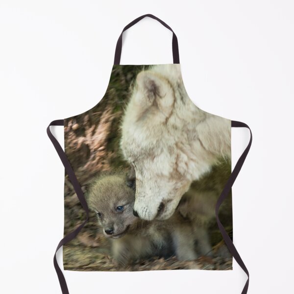 Item preview, Arctic Wolf And Pups designed and sold by WolvesOnly.