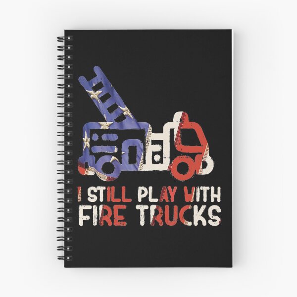 Item preview, Orgullo Trabajo Todavía juego con camiones de bomberos Bombero divertido Regalo de bombero designed and sold by CHTankdesign.
