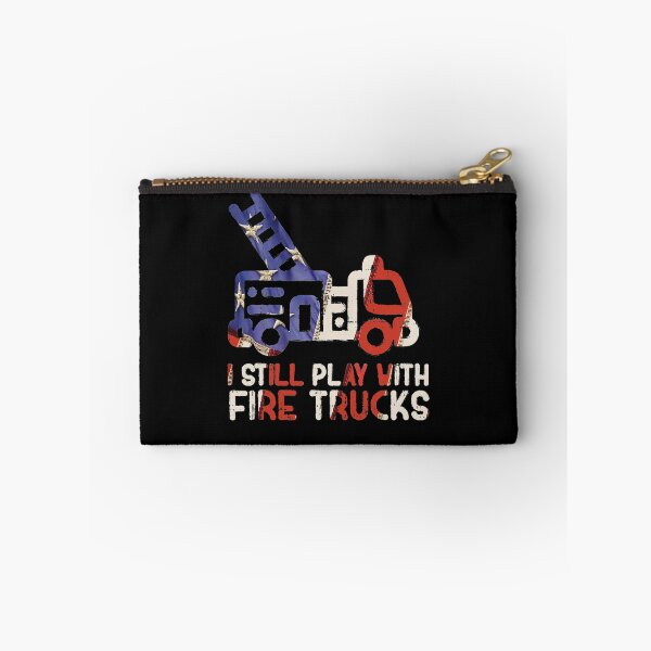 Item preview, Pride Work I Still Play With Fire trucks Funny Firefighter Fireman Gift designed and sold by CHTankdesign.