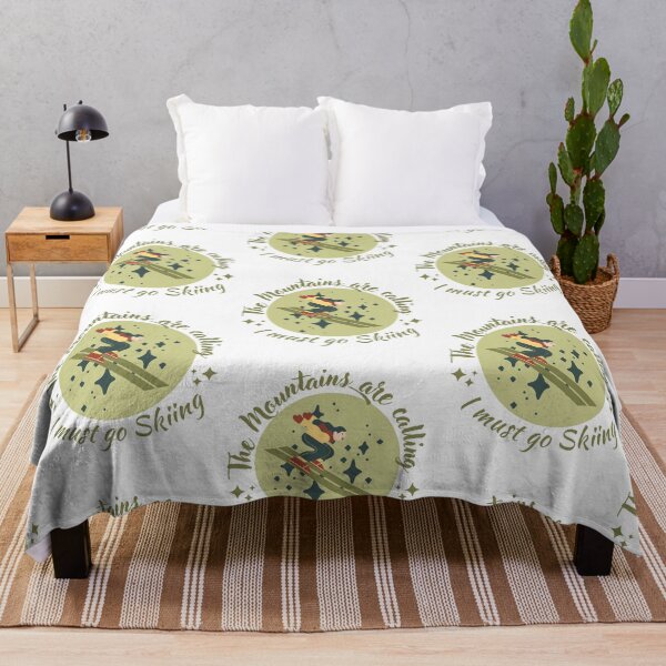 Item preview, The mountains are calling I must go skiing designed and sold by designerpriti.