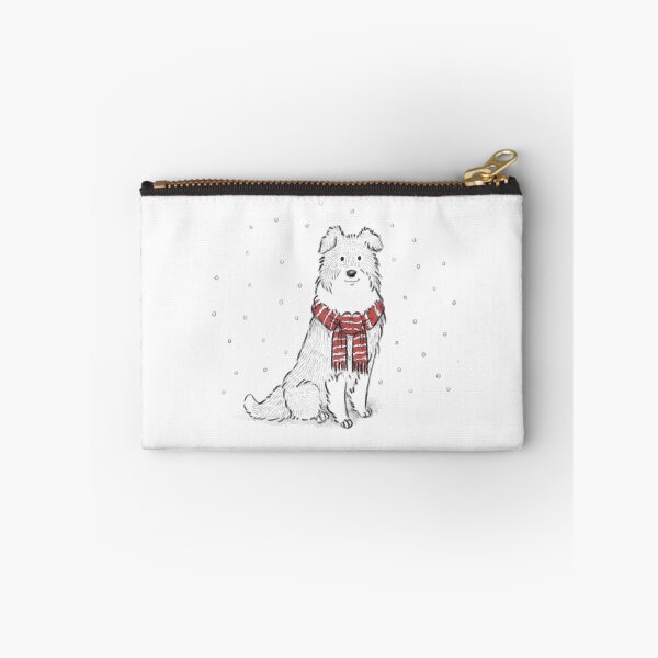 Item preview, Snow Collie Loves You designed and sold by Elspeth Rose Design.