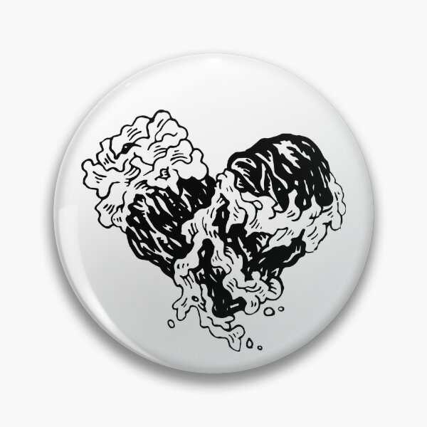 Item preview, Heart of the Tides Black on White designed and sold by Nealoc.