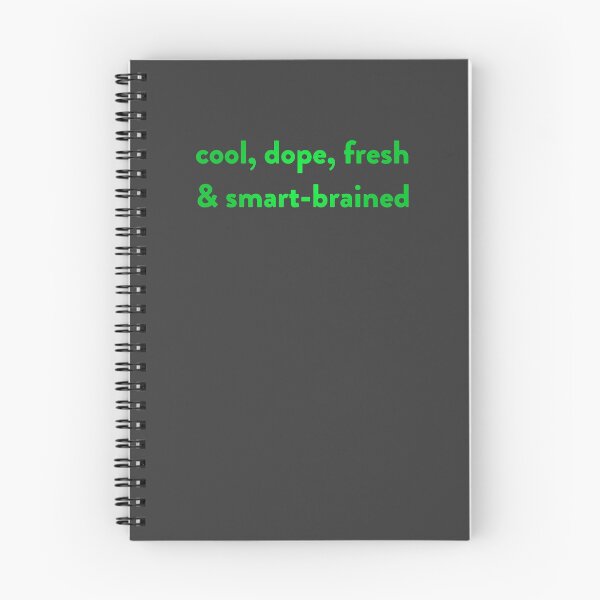 Item preview, Cool, Dope, Fresh & Smart-Brained designed and sold by Capputeeno.