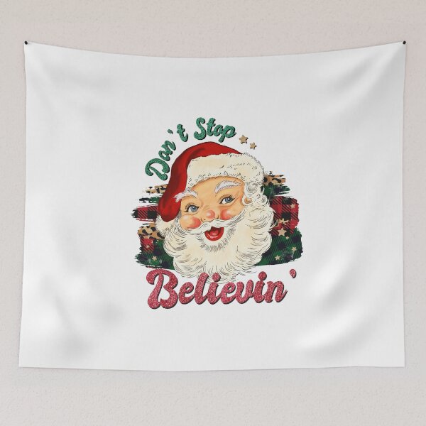 Item preview, Don't Stop Believin' - Christmas - Holiday designed and sold by Hpabedi.