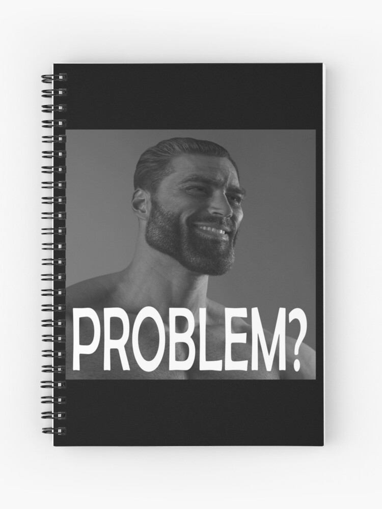 GIGACHAD notebook - SIGMA MALE - BE A CHAD AT by CHAD, GIGA