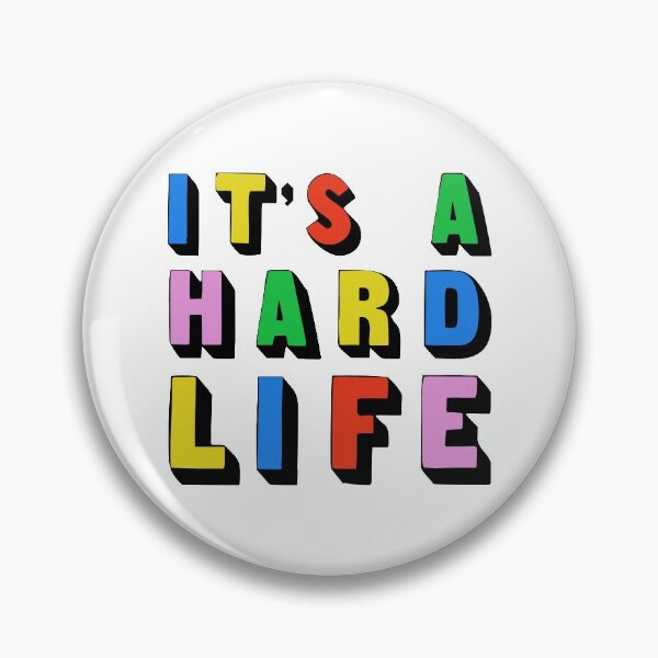 Item preview, It's a hard life! designed and sold by eriettataf.