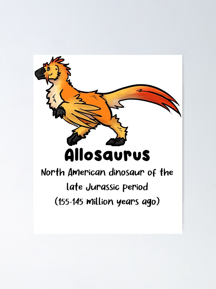 Dinosaurs of North America Poster Print