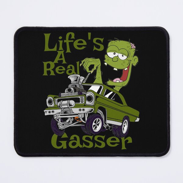 Item preview, Hot Rod Gasser Cartoon Outlaw Drag Racing Blown Street Car designed and sold by CharJens.