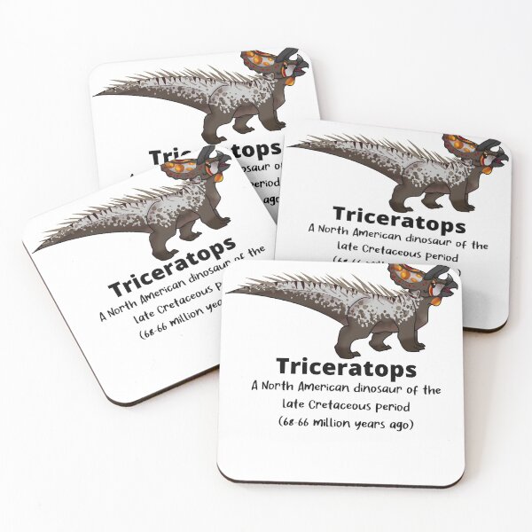 Item preview, Good Dinosaur Triceratops Horned beaked from the late cretaceous period Prehistoric ancient reptile designed and sold by BulldogRodrigue.