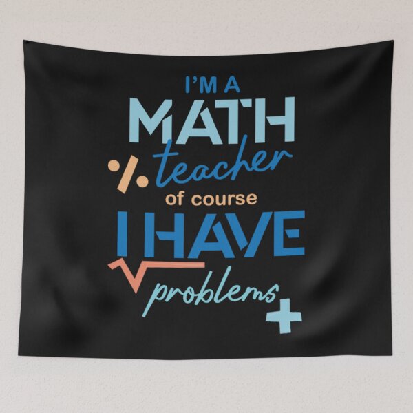 Item preview, Math Teacher Of Course designed and sold by ClamenTaon.