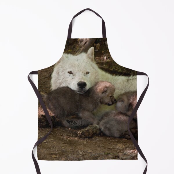 Artikelvorschau, Arctic Wolf And Pups entworfen und verkauft von WolvesOnly.