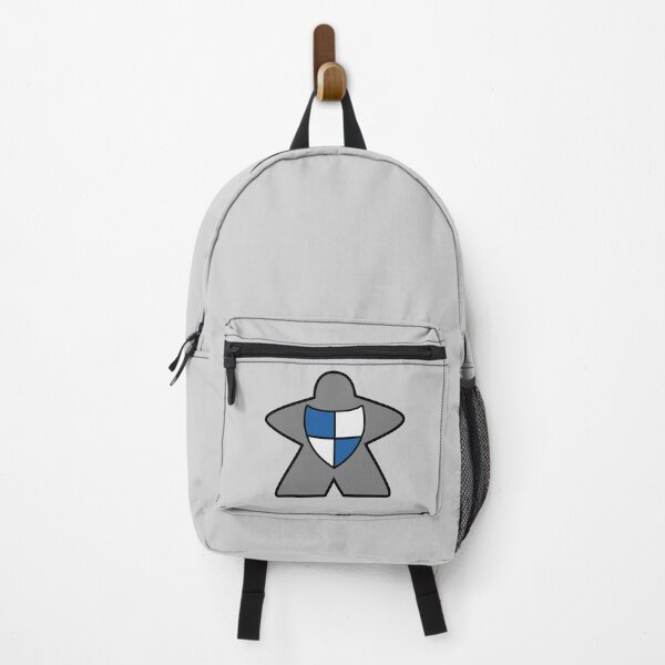 Item preview, Grey Meeple with shield designed and sold by Sky-99.