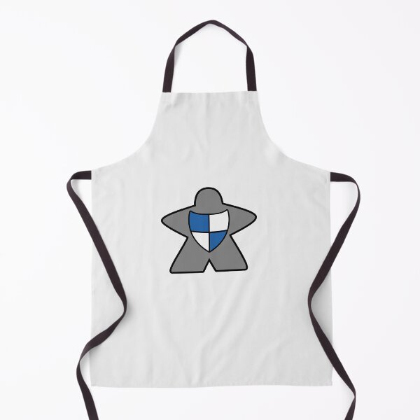 Item preview, Grey Meeple with shield designed and sold by Sky-99.