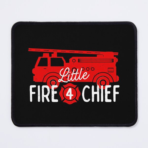 Item preview, Pride Work Kids 4th Birthday Firetruck, Boys 4 Year Old Fireman Party designed and sold by CHTankdesign.