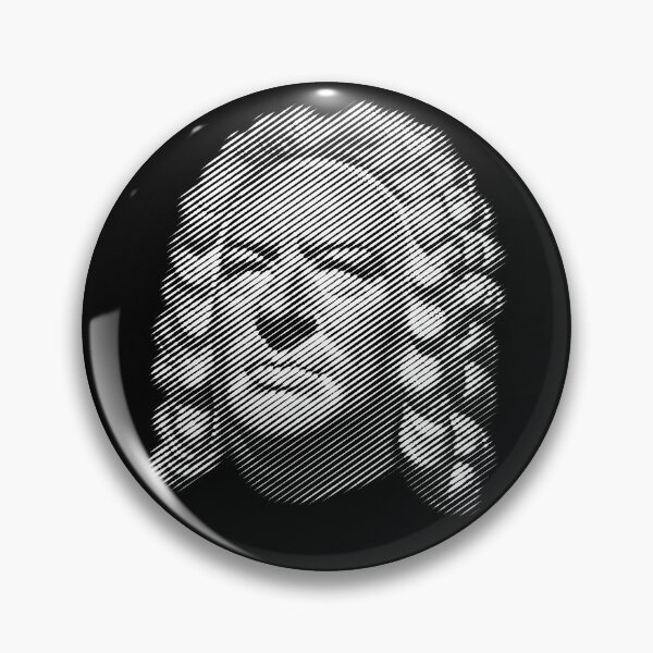 Item preview, Johann Sebastian Bach, famous composer designed and sold by close-up.biz.
