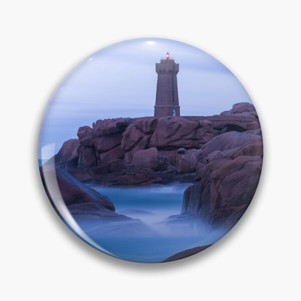 Item preview, Phare de Men Ruz on a cloudy evening in summer designed and sold by Stefan Rotter.