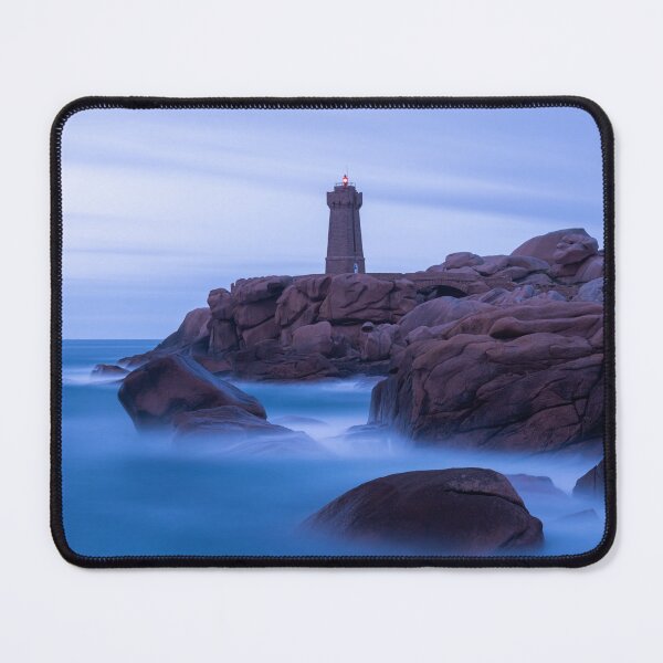 Item preview, Phare de Men Ruz on a cloudy evening in summer designed and sold by Stefan Rotter.