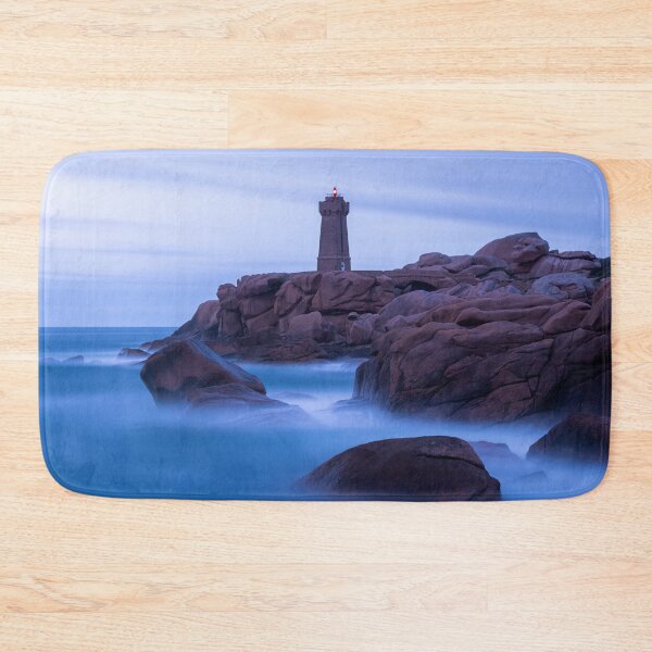 Item preview, Phare de Men Ruz on a cloudy evening in summer designed and sold by Stefan Rotter.