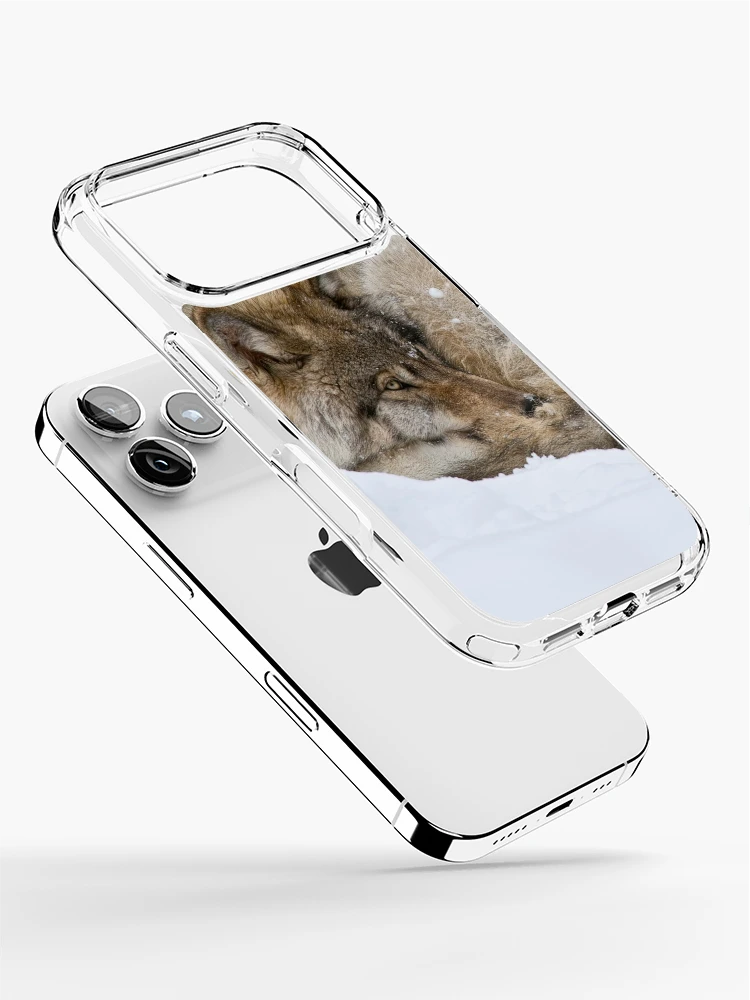 Thumbnail 2 of 5, iPhone Case, Timber Wolf designed and sold by WolvesOnly.