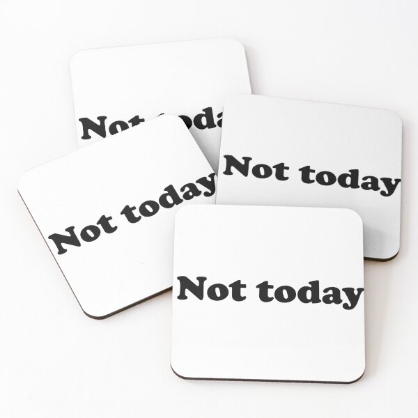 Item preview, Not today designed and sold by Damsos.