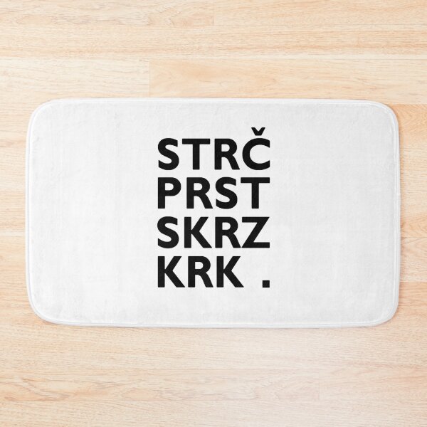 Item preview, Strč Prst Skrz Krk - Czech Slovak tongue twister designed and sold by urban-design.