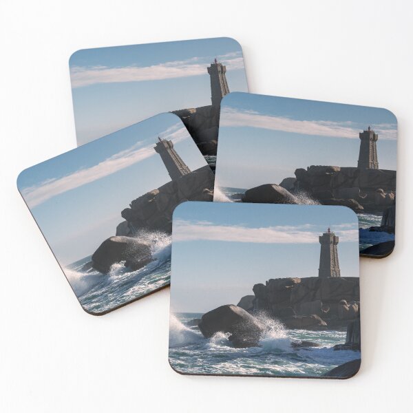 Item preview, Phare de Men Ruz on a sunny day in summer designed and sold by Stefan Rotter.