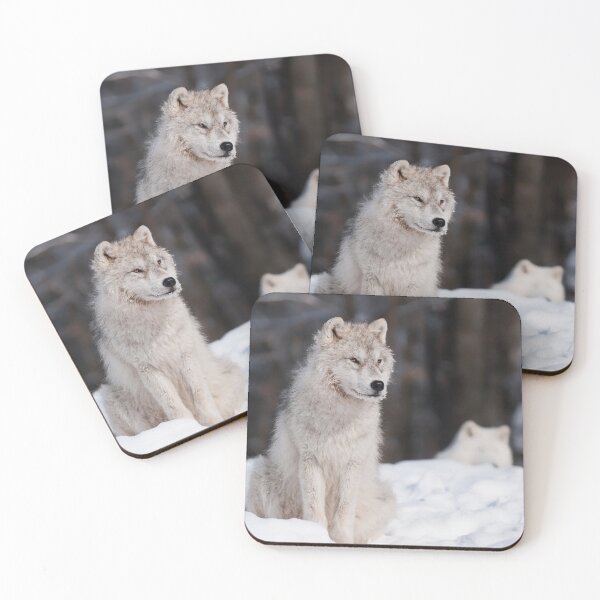 Item preview, Arctic Wolf Pup designed and sold by WolvesOnly.