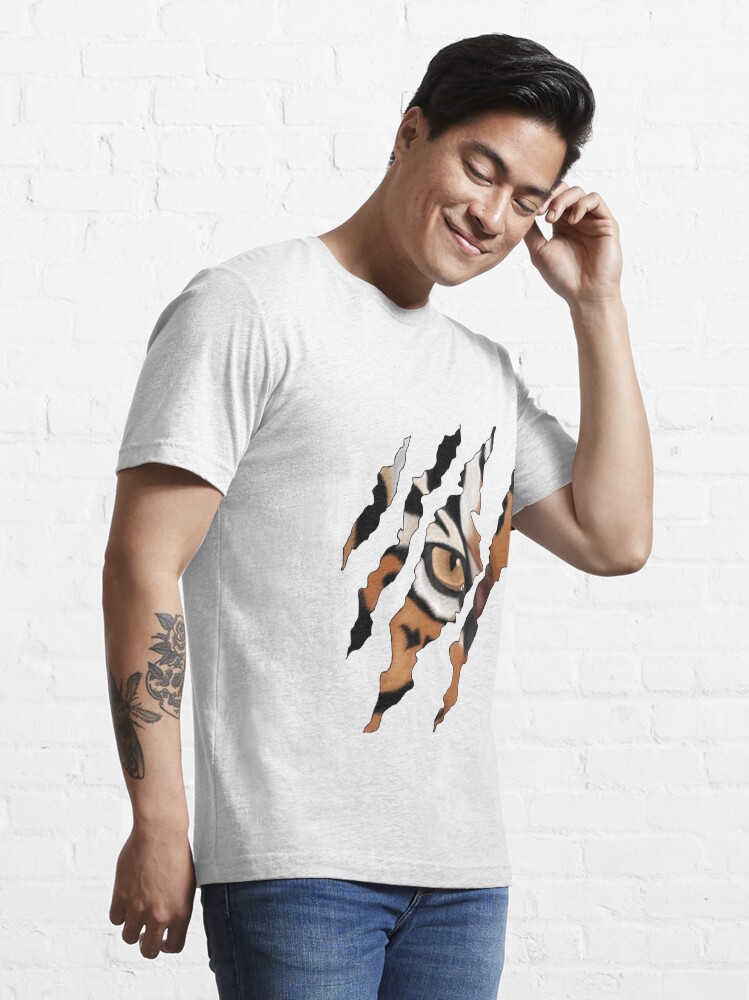  Tiger Claw Graphic T-Shirt : Clothing, Shoes & Jewelry