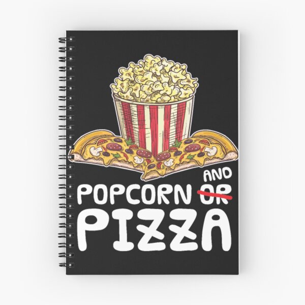 Item preview, Popcorn and pizza movie funny designed and sold by ClamenTaon.