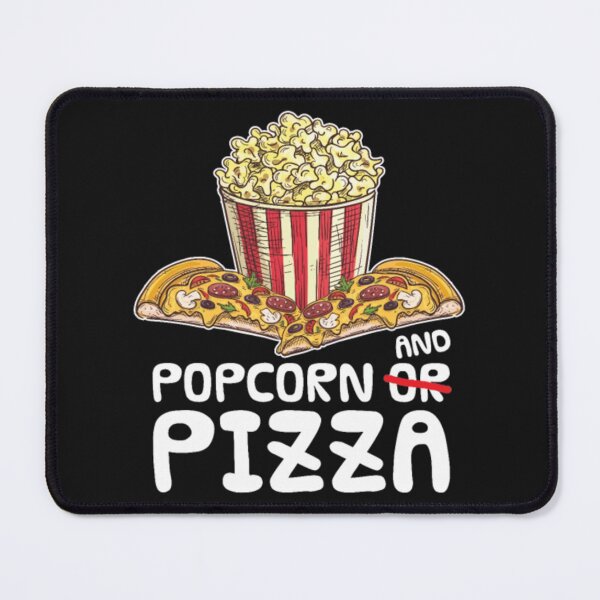 Item preview, Popcorn and pizza movie funny designed and sold by ClamenTaon.