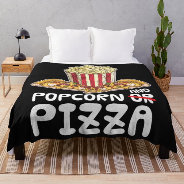 Item preview, Popcorn and pizza movie funny designed and sold by ClamenTaon.