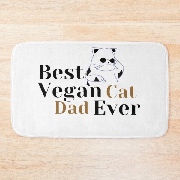 Item preview, Best Vegan Cat Dad Ever , cat lovers, funny cat designed and sold by Special-Art1.