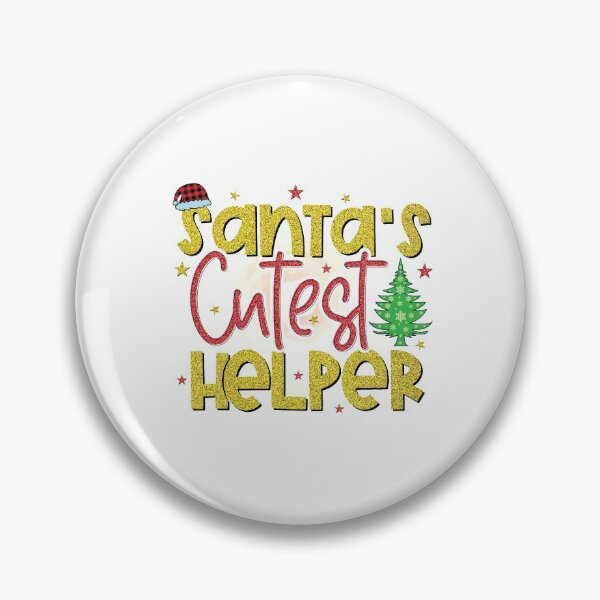 Item preview, Santa's Cutest Helper - Christmas - Holiday - Winter designed and sold by Hpabedi.