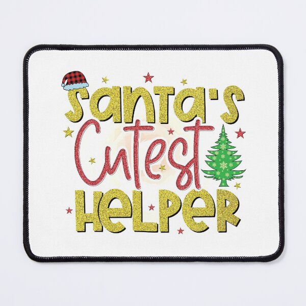 Item preview, Santa's Cutest Helper - Christmas - Holiday - Winter designed and sold by Hpabedi.
