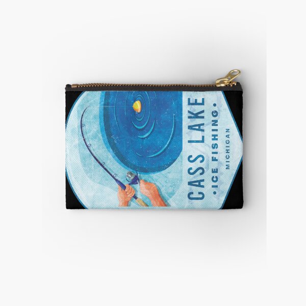 Item preview, Cass Lake Ice Fishing Michigan designed and sold by JordanHolmes.
