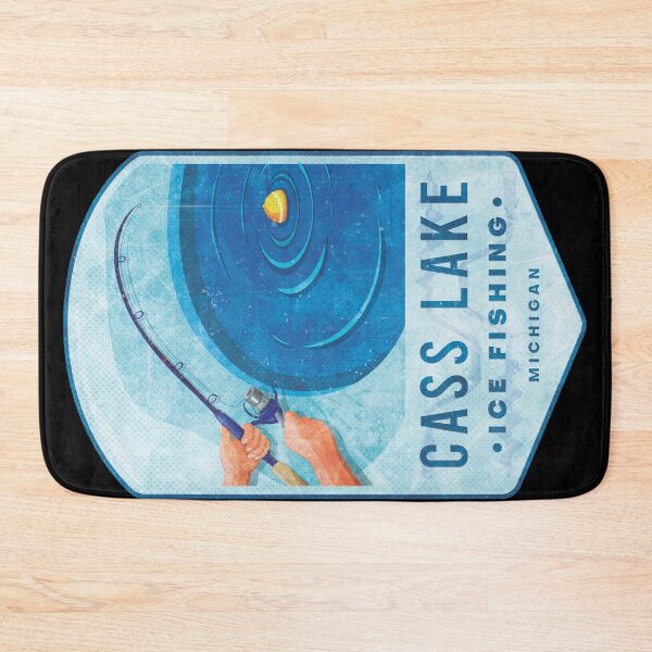 Item preview, Cass Lake Ice Fishing Michigan designed and sold by JordanHolmes.