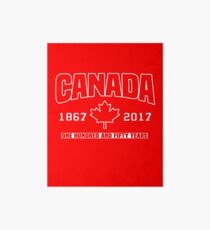Canada 150th Anniversary Art Board