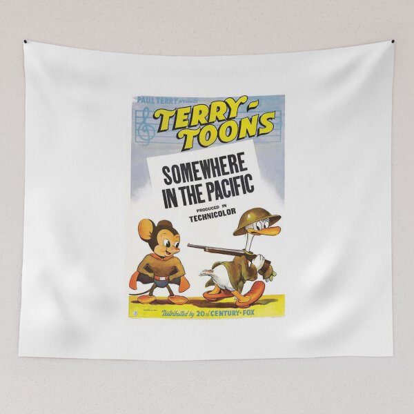 Item preview, 1940's Vintage Retro Poster Mighty Mouse Cartoon designed and sold by K1Store.